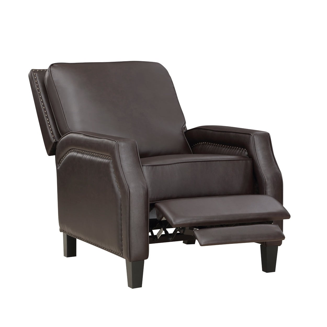 Push Back Reclining Chair 8504DBR-1
