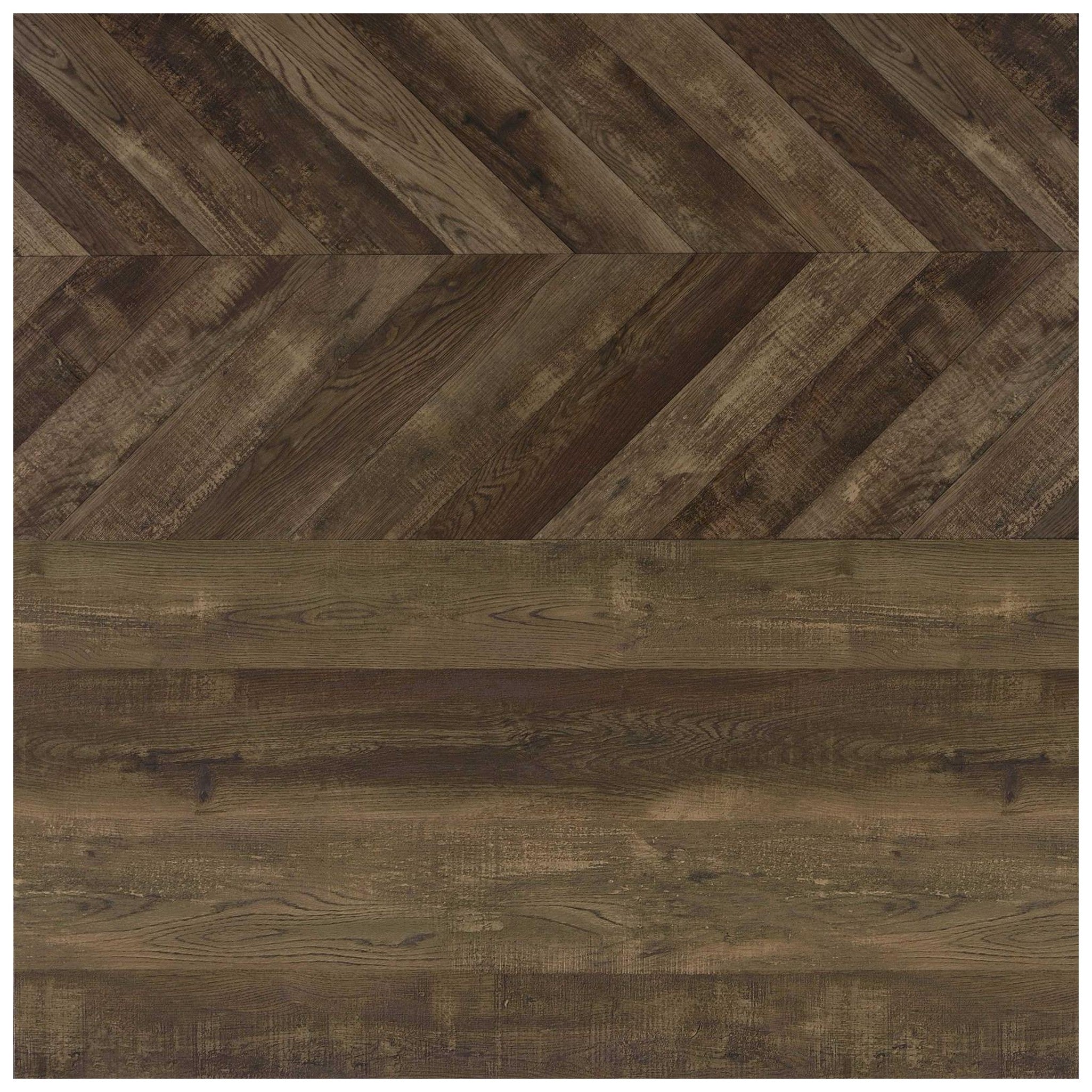 Millbrook 2-door Bookcase Rustic Oak Herringbone and Gunmetal 882093