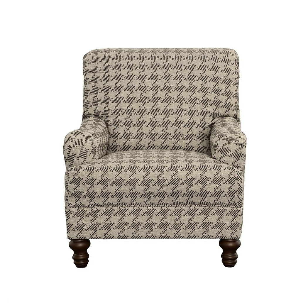 Glenn Upholstered Accent Chair Grey 903096