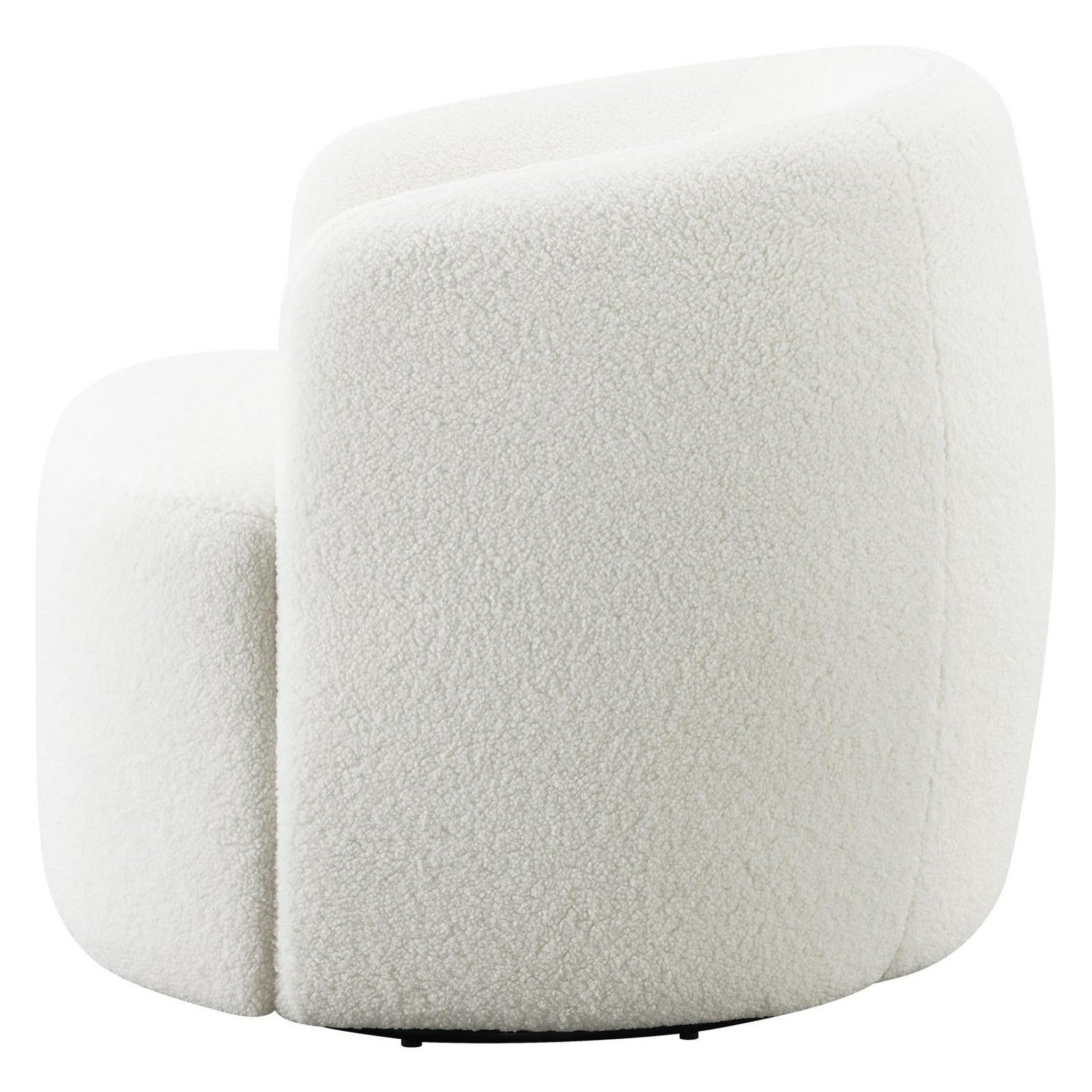 Hudson Upholstered Swivel Chair Natural 905726