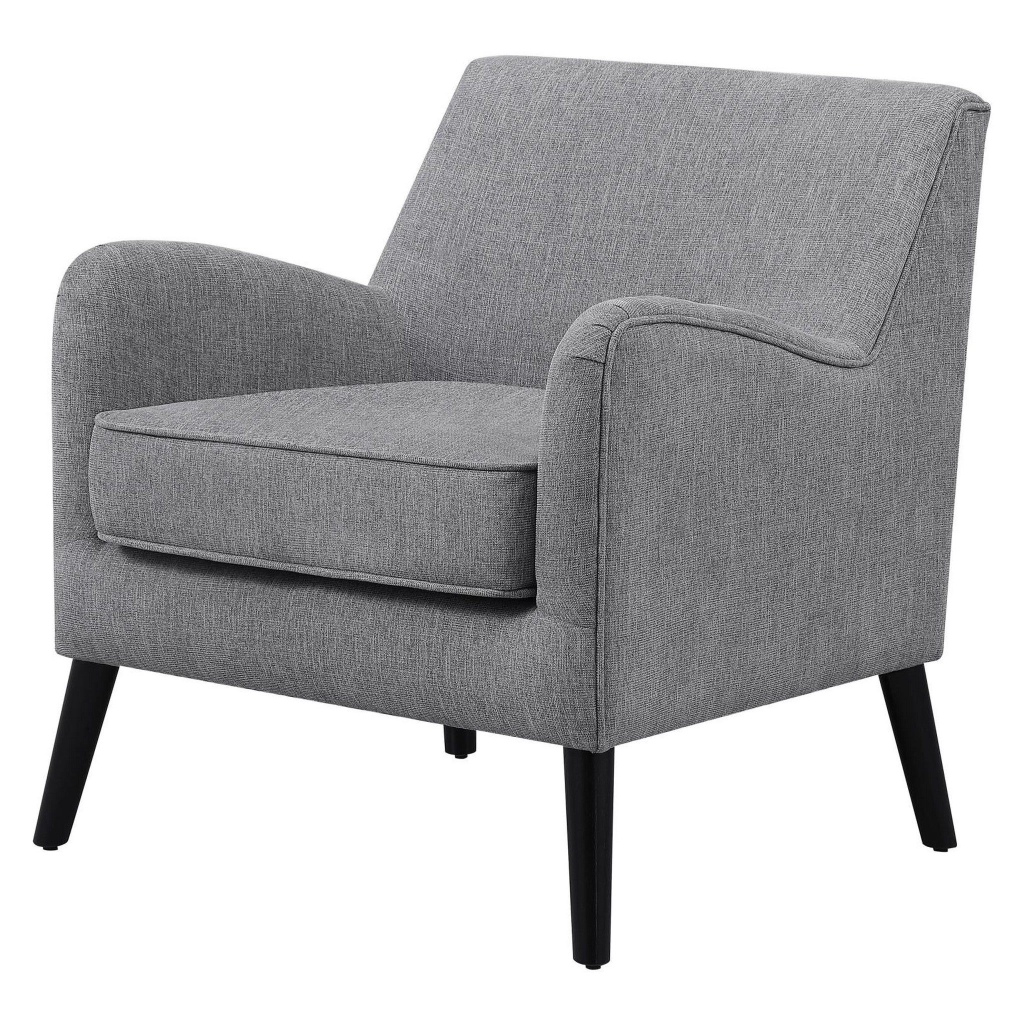 Charlie Upholstered Accent Chair with Reversible Seat Cushion 909475