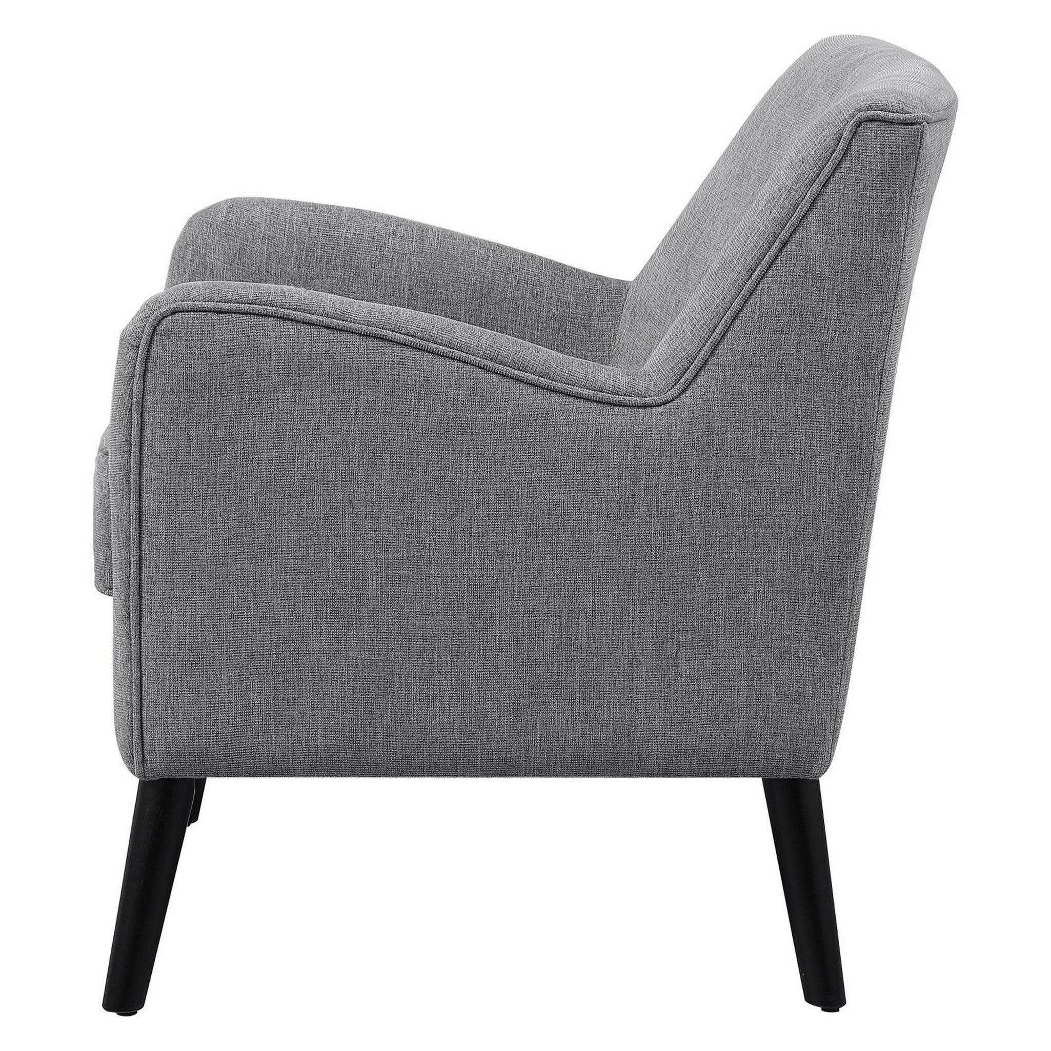 Charlie Upholstered Accent Chair with Reversible Seat Cushion 909475