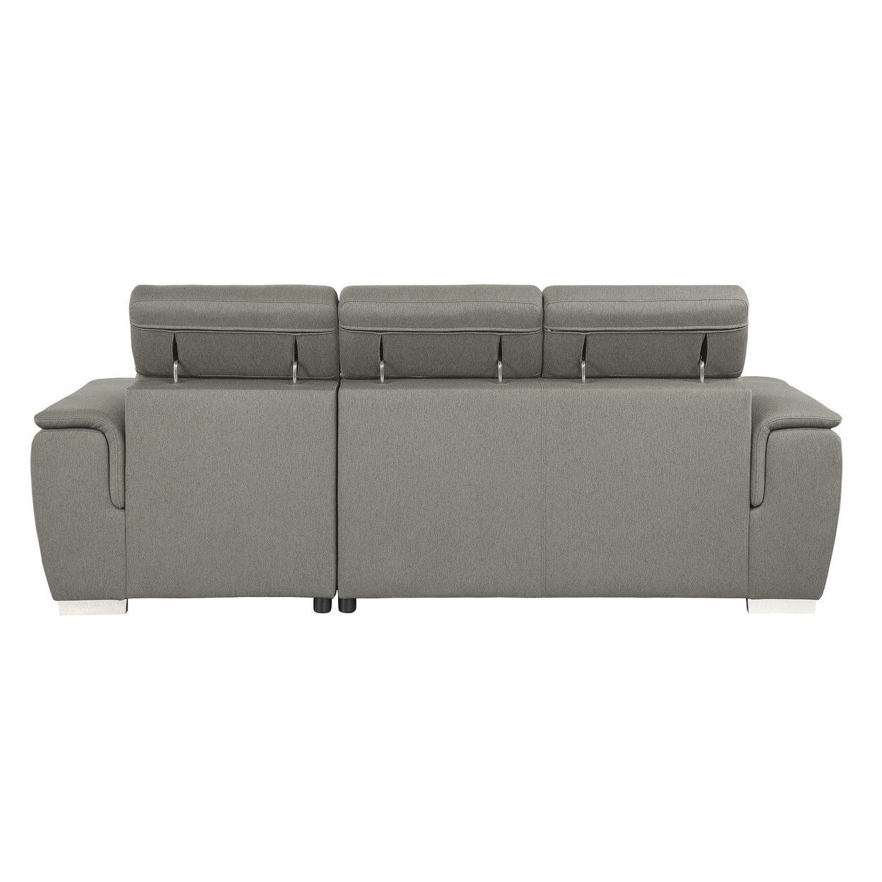 (2)2-Piece Sectional with Pull-out Bed and Adjustable Headrests 9355BR*22LRC