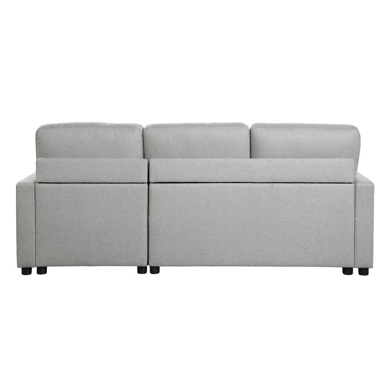 (2)2-Piece Reversible Sectional with Pull-out Bed and Hidden Storage 9359GRY*SC