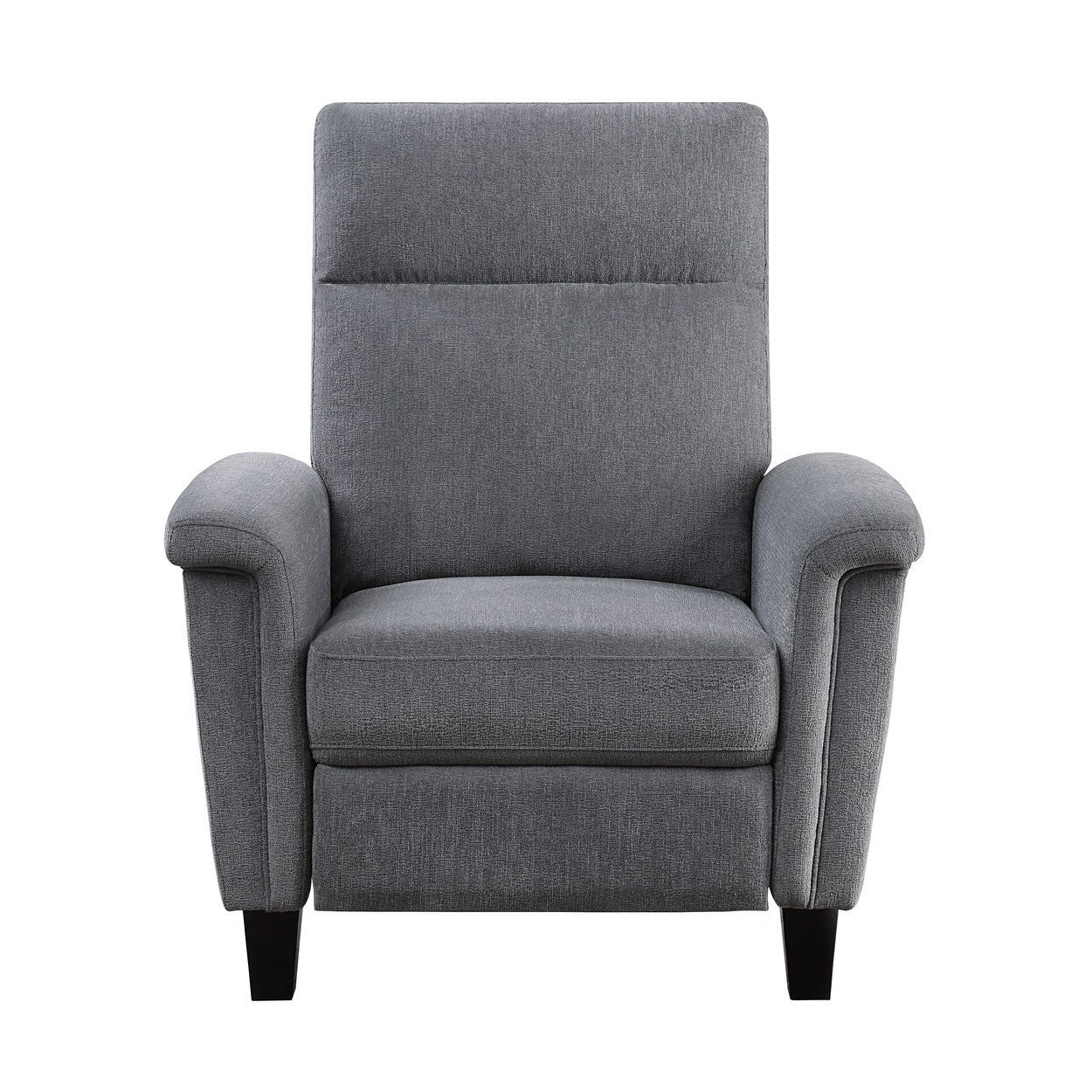 PUSH BACK RECL. CHR, GRAY CHENILLE 9400CNGY-1