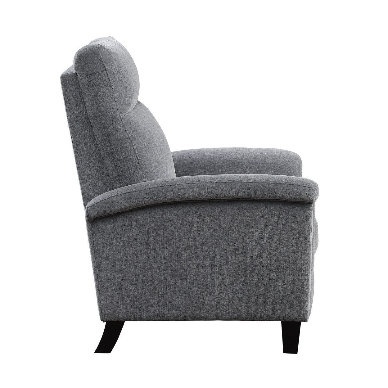 PUSH BACK RECL. CHR, GRAY CHENILLE 9400CNGY-1