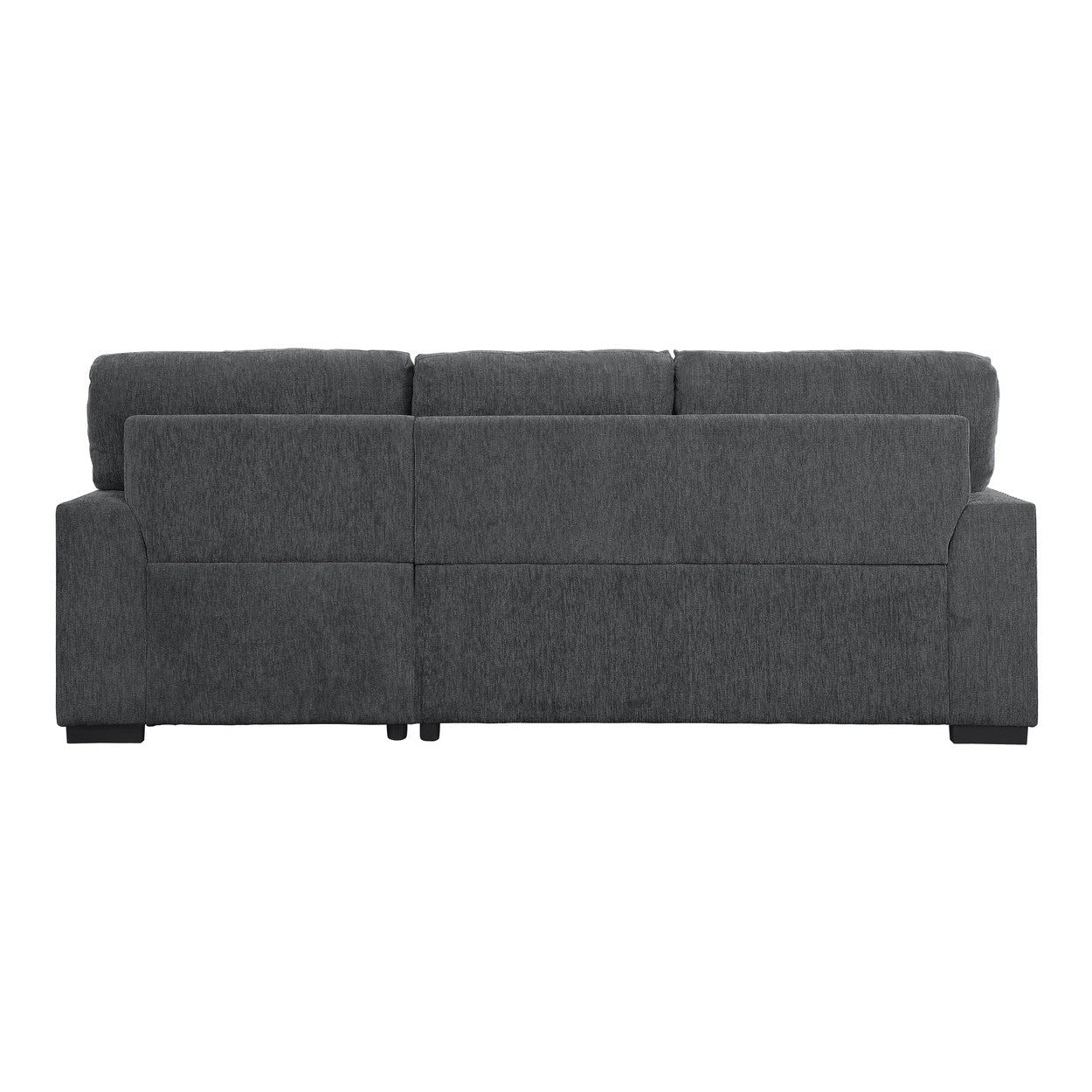 (2)2-Piece Sectional with Pull-out Bed and Right Chaise with Hidden Storage 9468CC*2RC2L