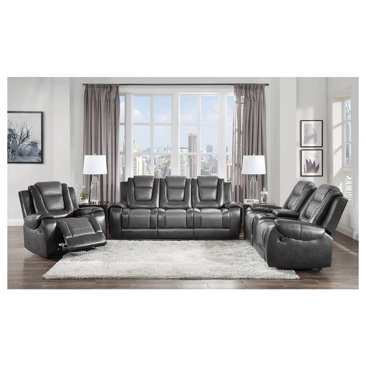 Glider Reclining Chair 9470GY-1