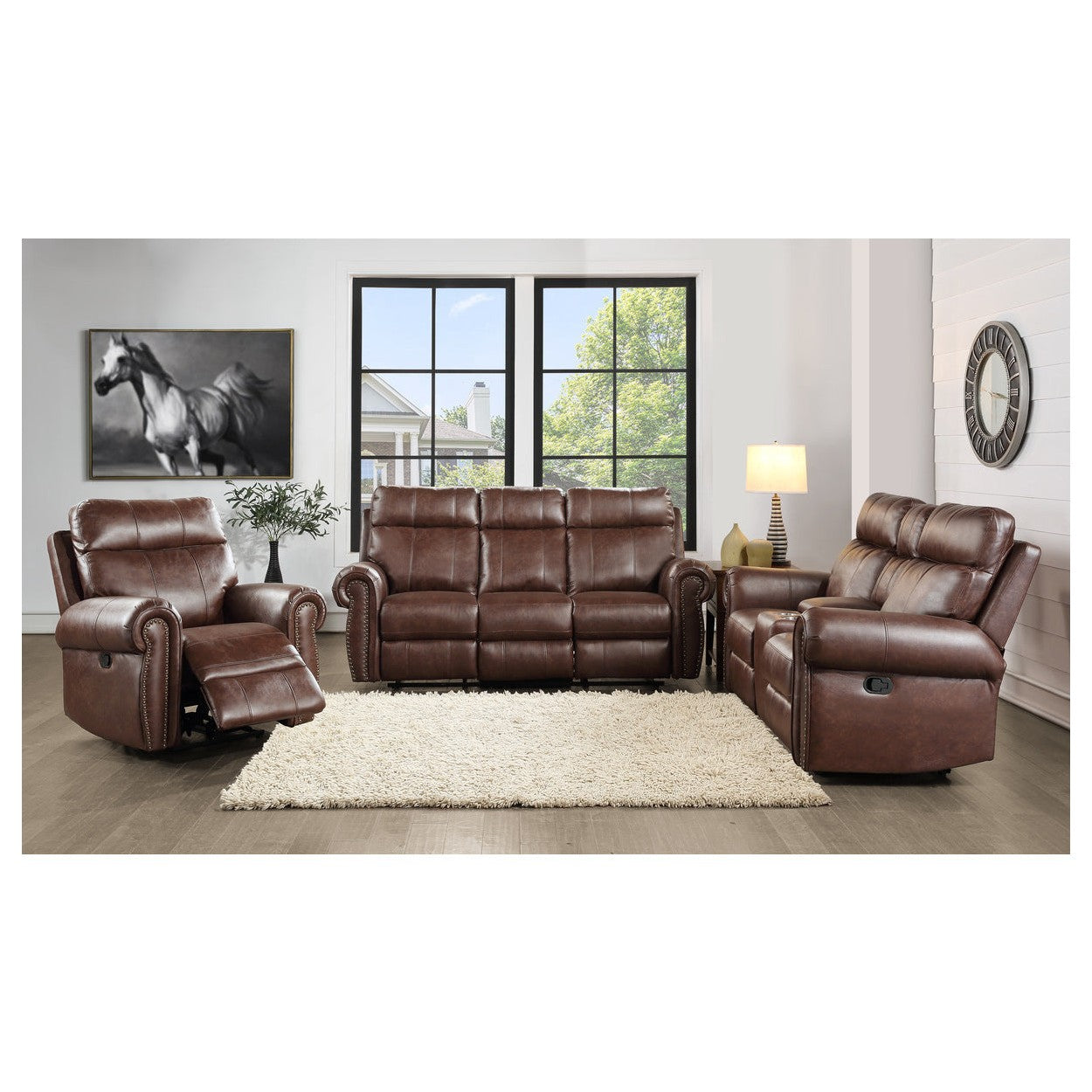 Glider Reclining Chair 9488BR-1