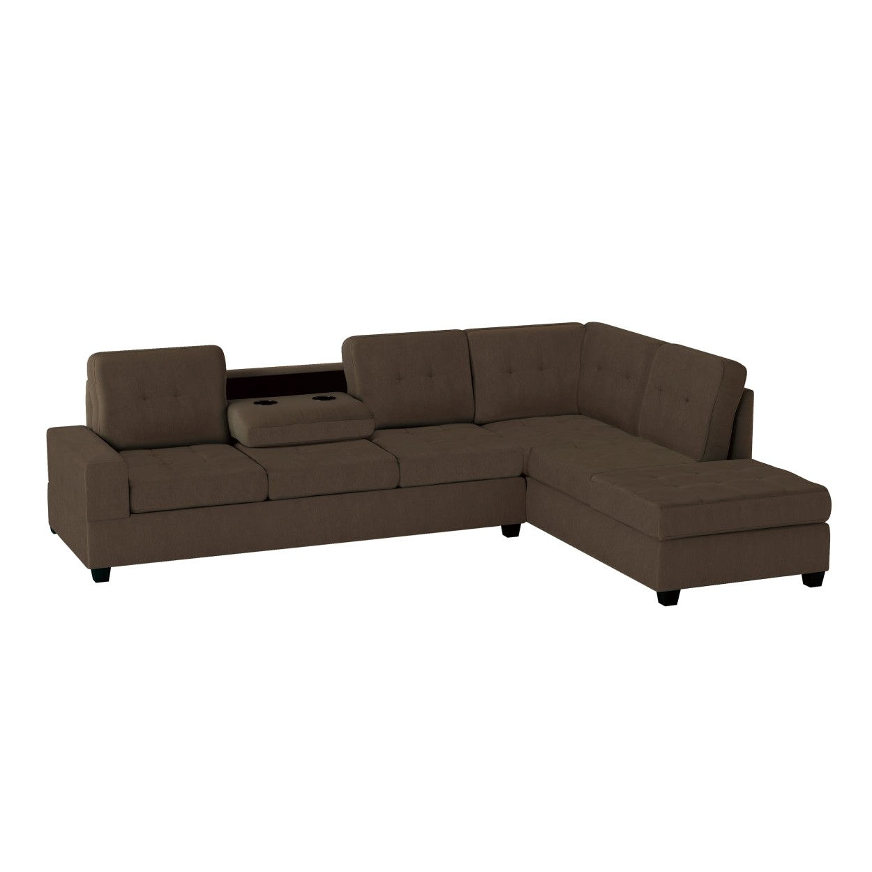 2PC SET: SECTIONAL 9507CHC*SC