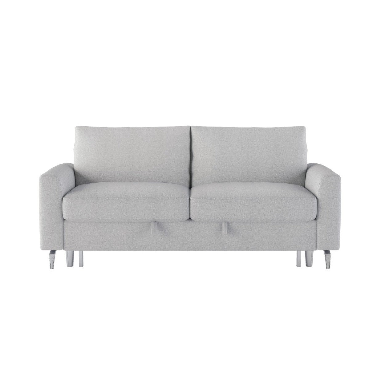 SOFA WITH PULL-OUT BED & CLICK-CLACK BACK 9525GRY-3CL