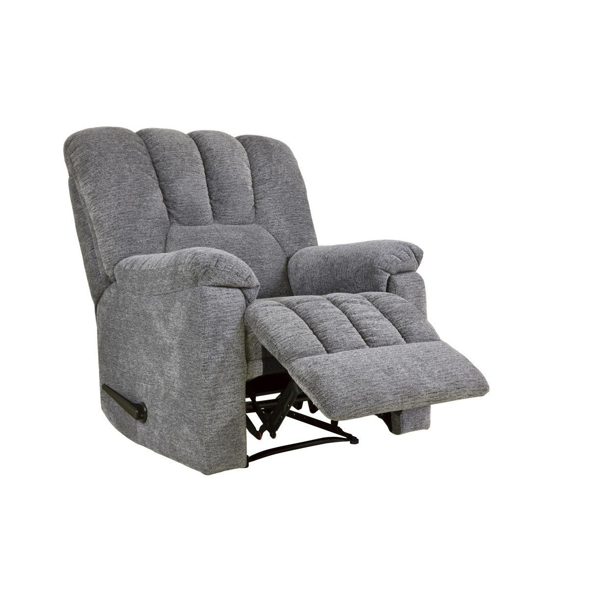 RECLINING CHAIR, GRAY CHENILLE 9534GY-1