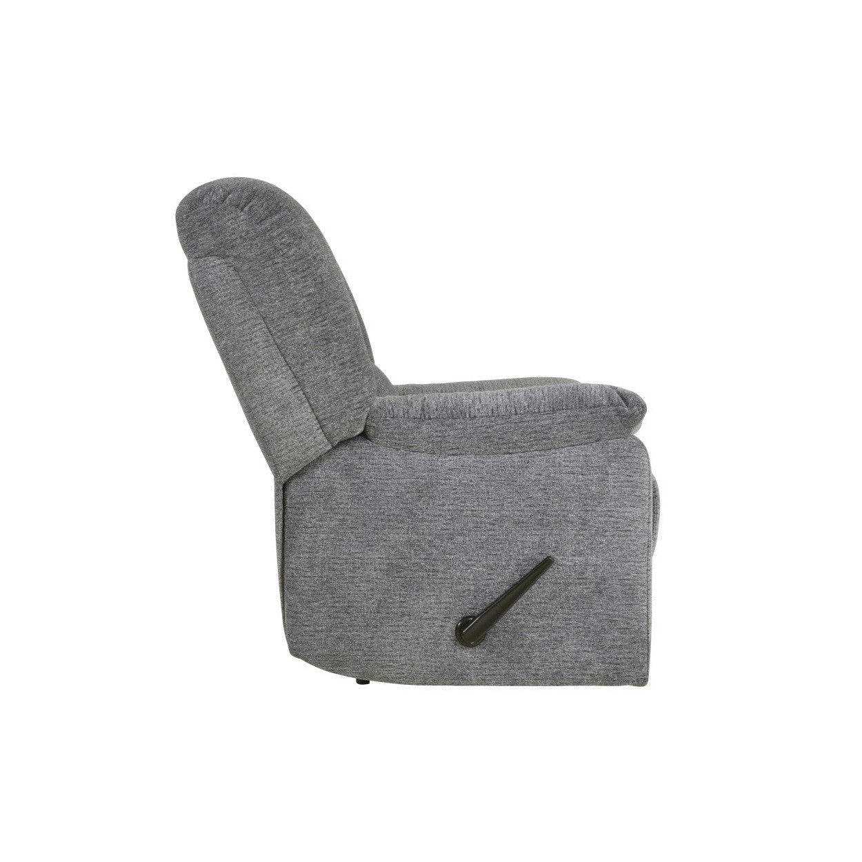 RECLINING CHAIR, GRAY CHENILLE 9534GY-1