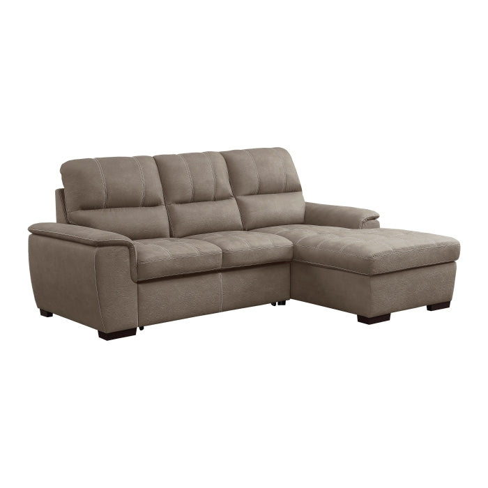 Homelegance (2/2)Right Side Chaise with Hidden Storage