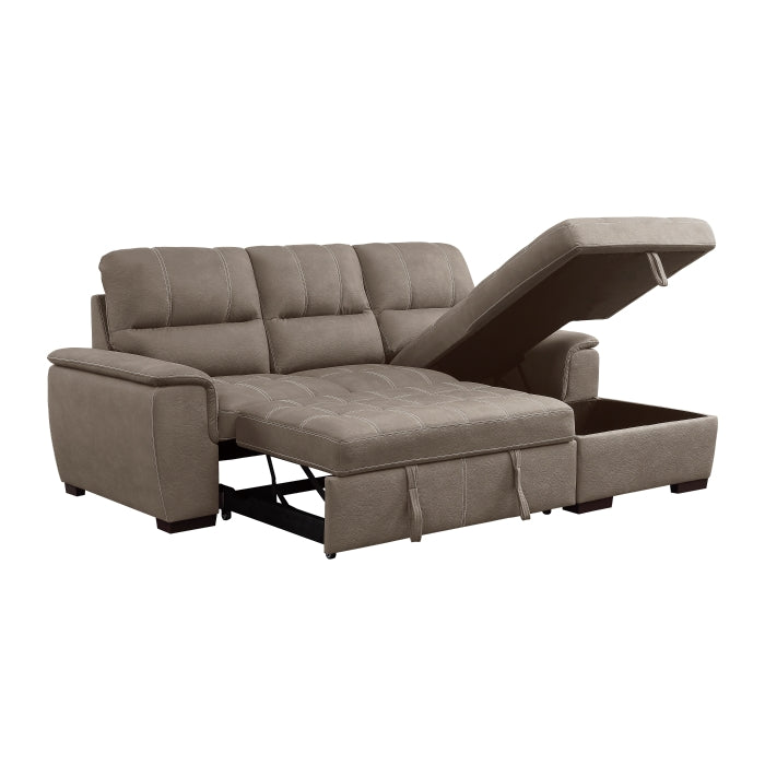 Homelegance (2/2)Right Side Chaise with Hidden Storage
