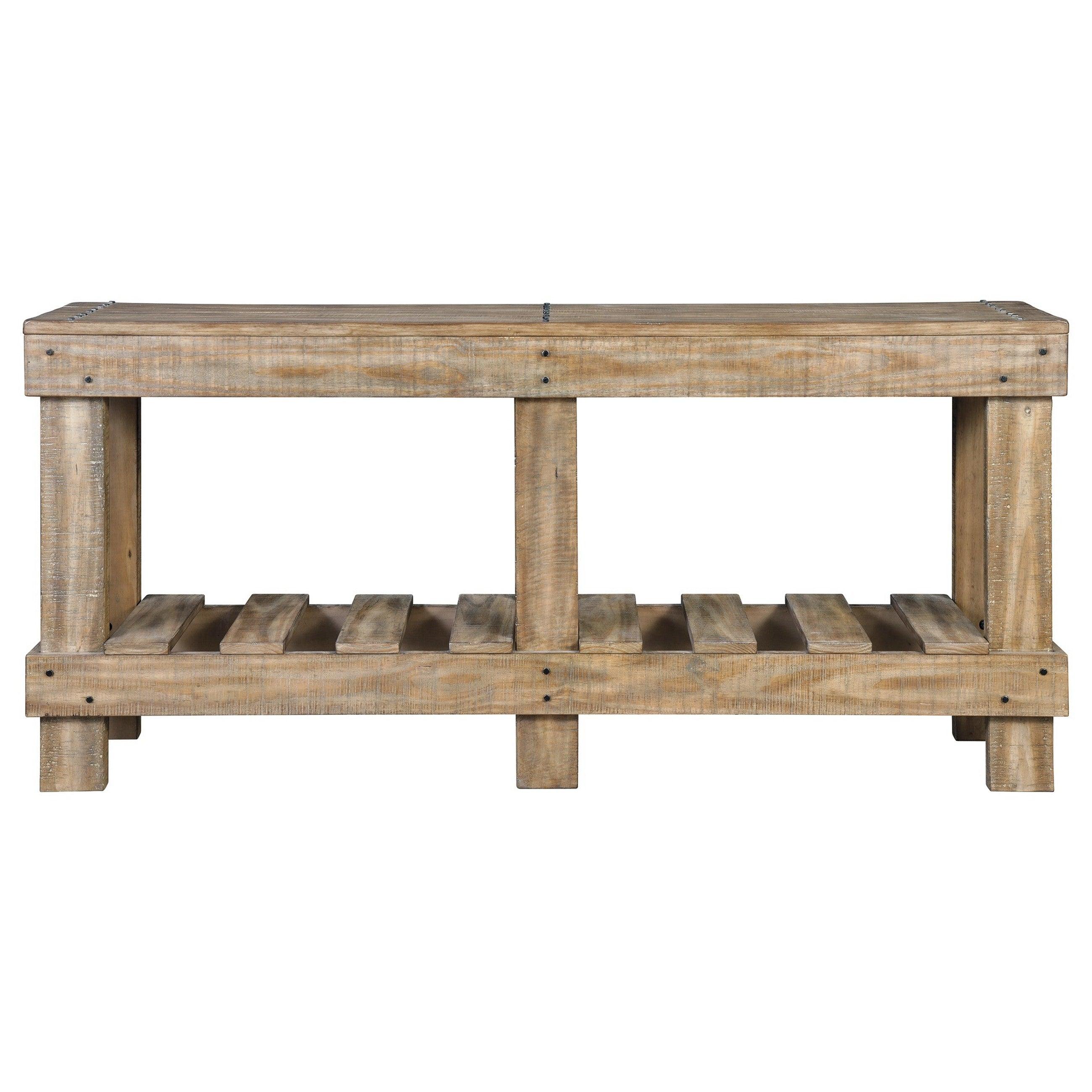 Susandeer Sofa/Console Table Ash-A4000219