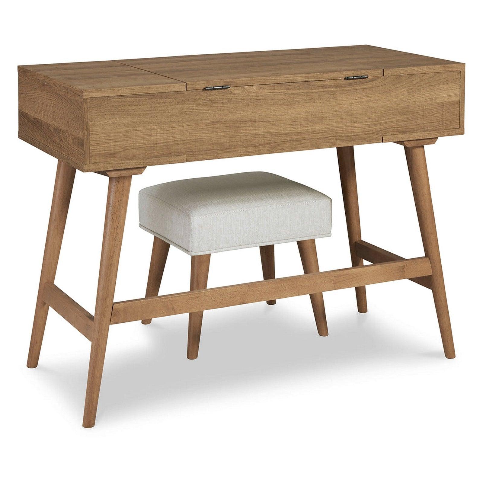 Thadamere Vanity with Stool