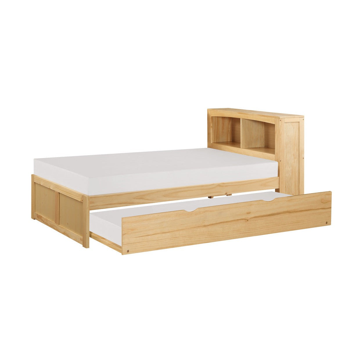 (3) Twin Bookcase Bed with Twin Trundle B2043BC-1R*