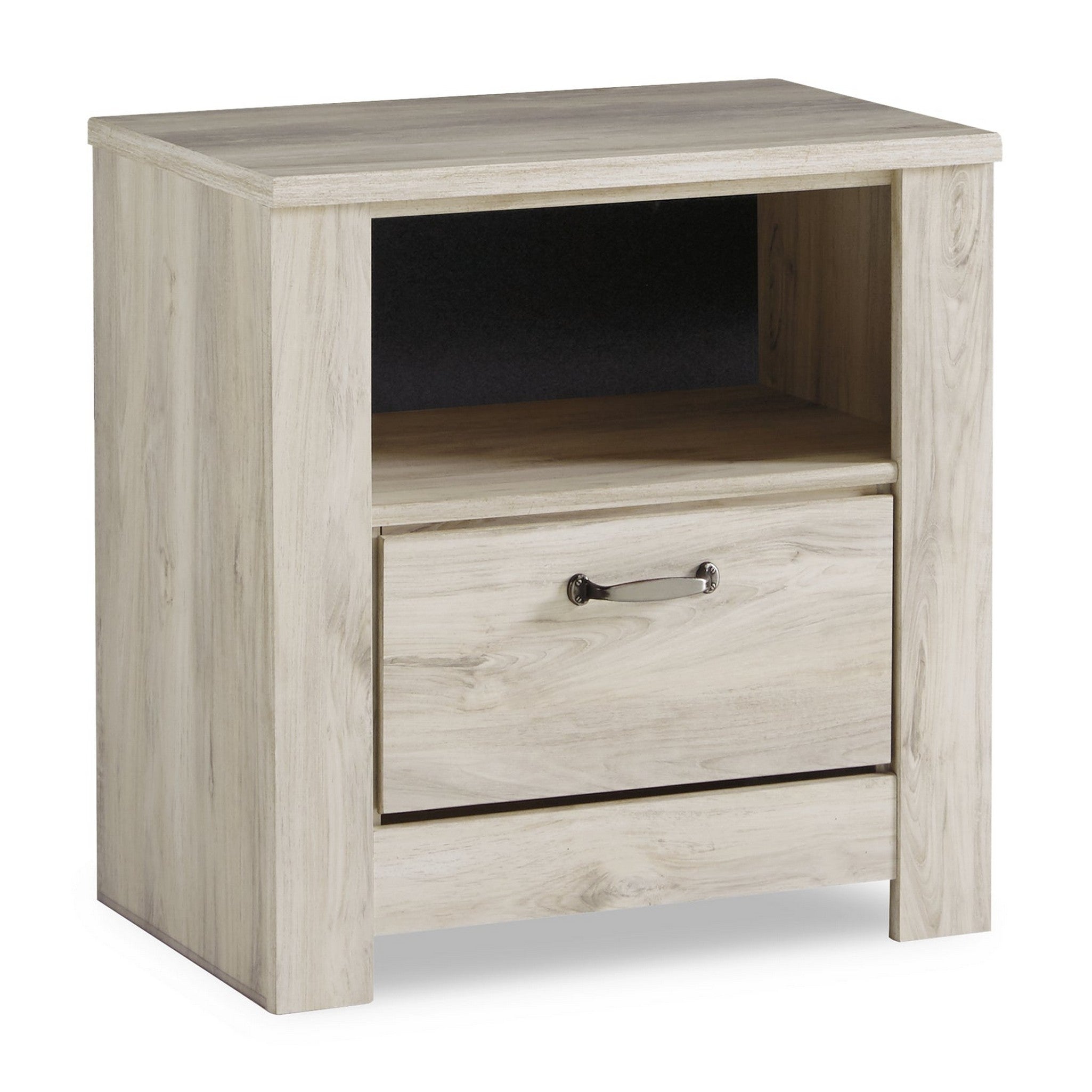 Bellaby Queen Crossbuck Panel Bed, Dresser, Mirror and 2 Nightstands Ash-B331B13