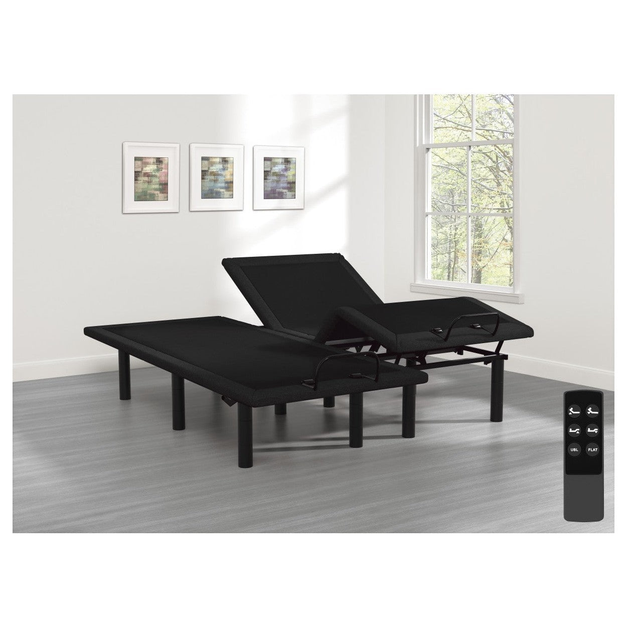 (2) SPLIT EK WIRELESS UPH. ADJ BED (2-PIECE) BF-1UP-ET*2