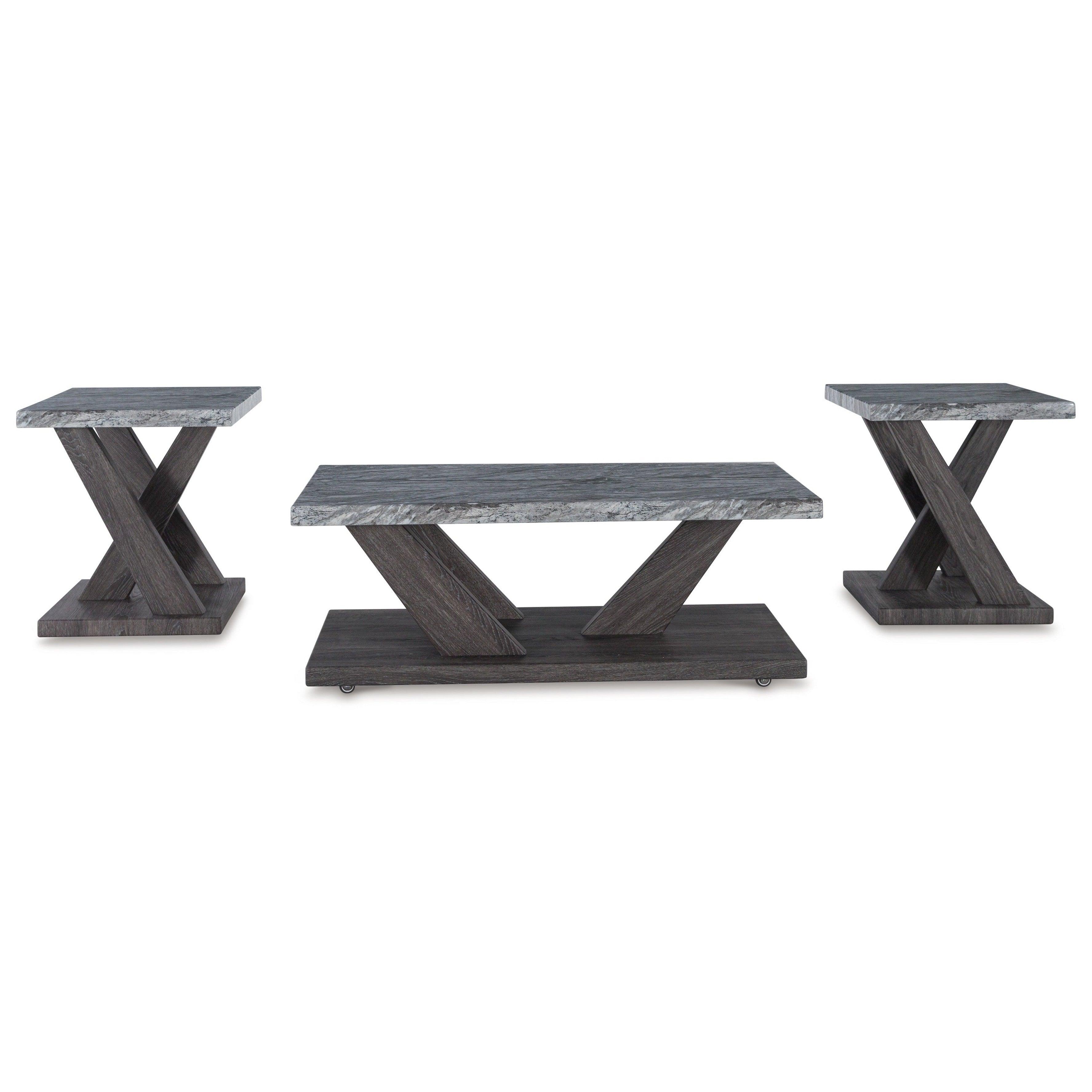 Bensonale Table (Set of 3) Ash-T400-13