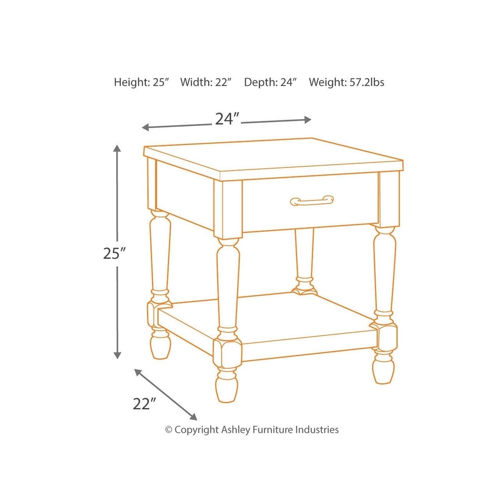 Shawnalore End Table Ash-T782-3