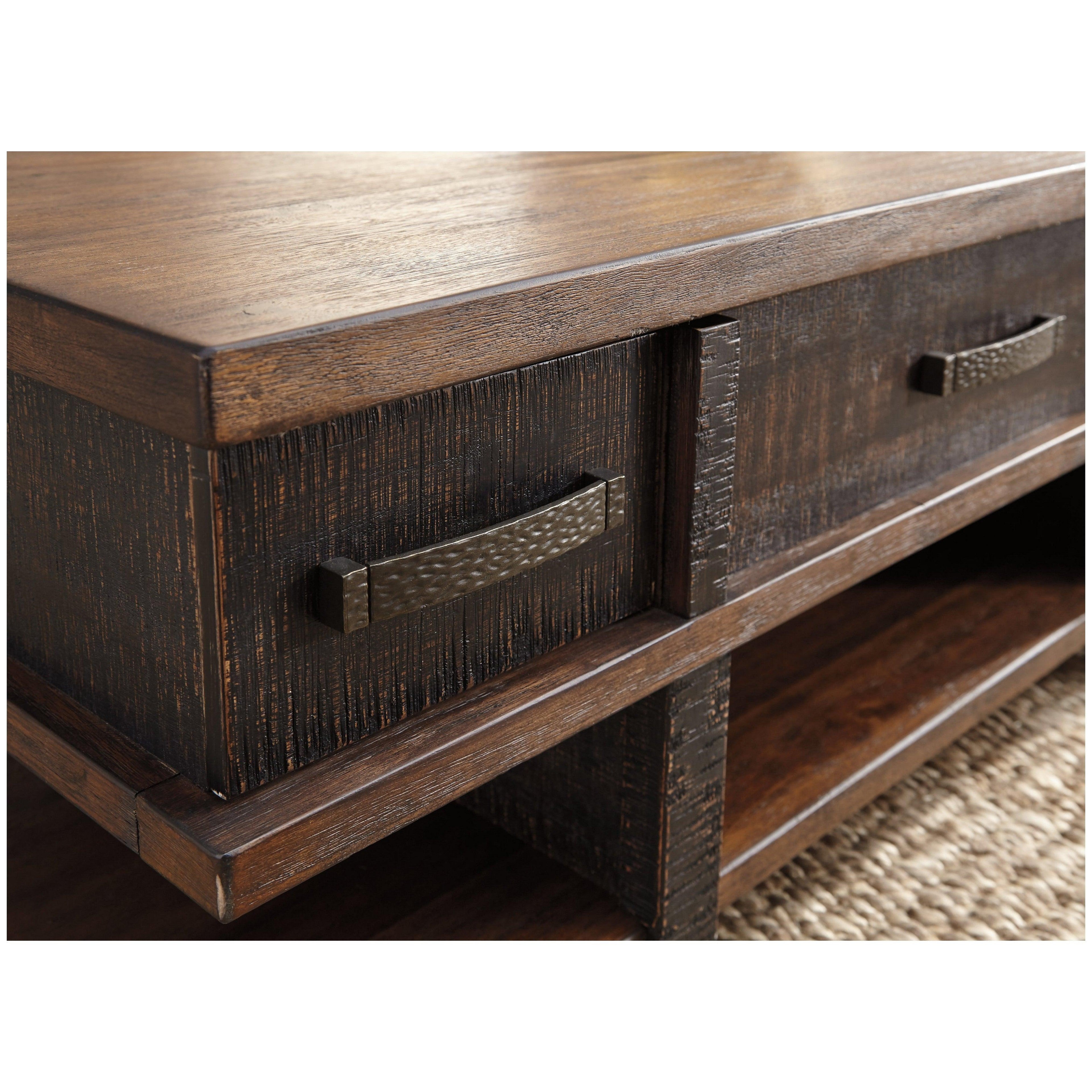 Stanah Coffee Table with Lift Top Ash-T892-9