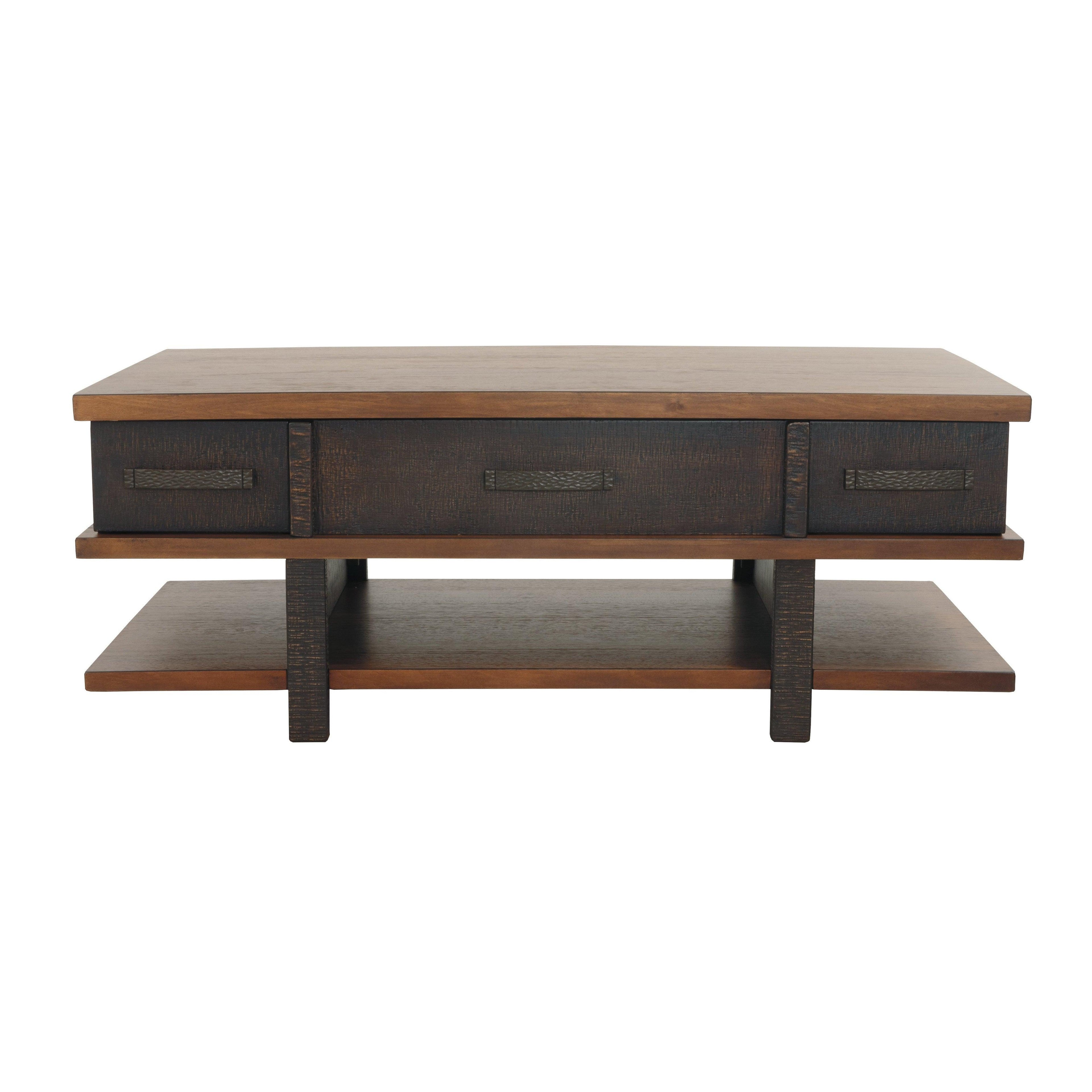 Stanah Coffee Table with Lift Top Ash-T892-9