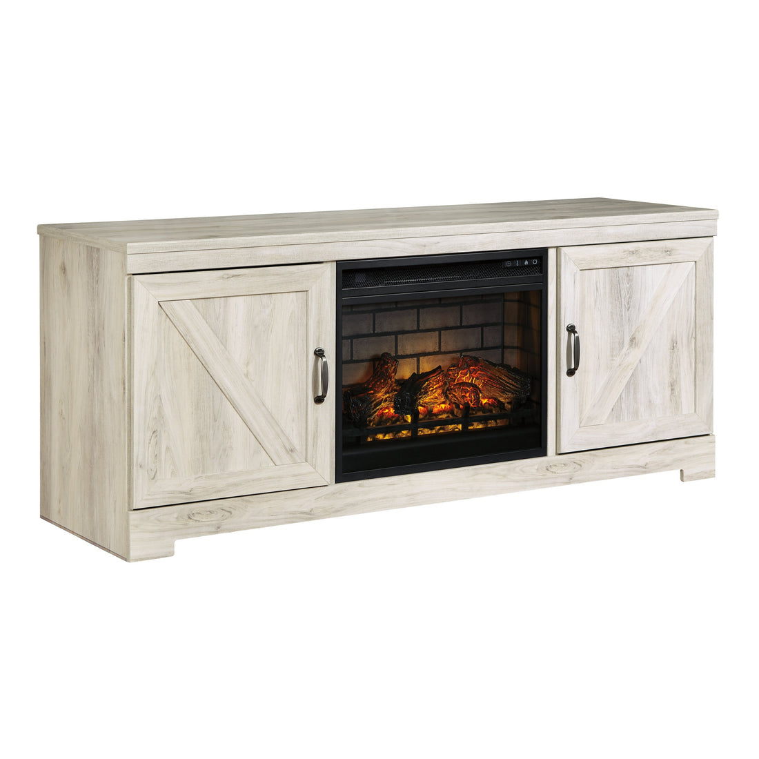 Bellaby 63&quot; TV Stand with Electric Fireplace Ash-W331W9
