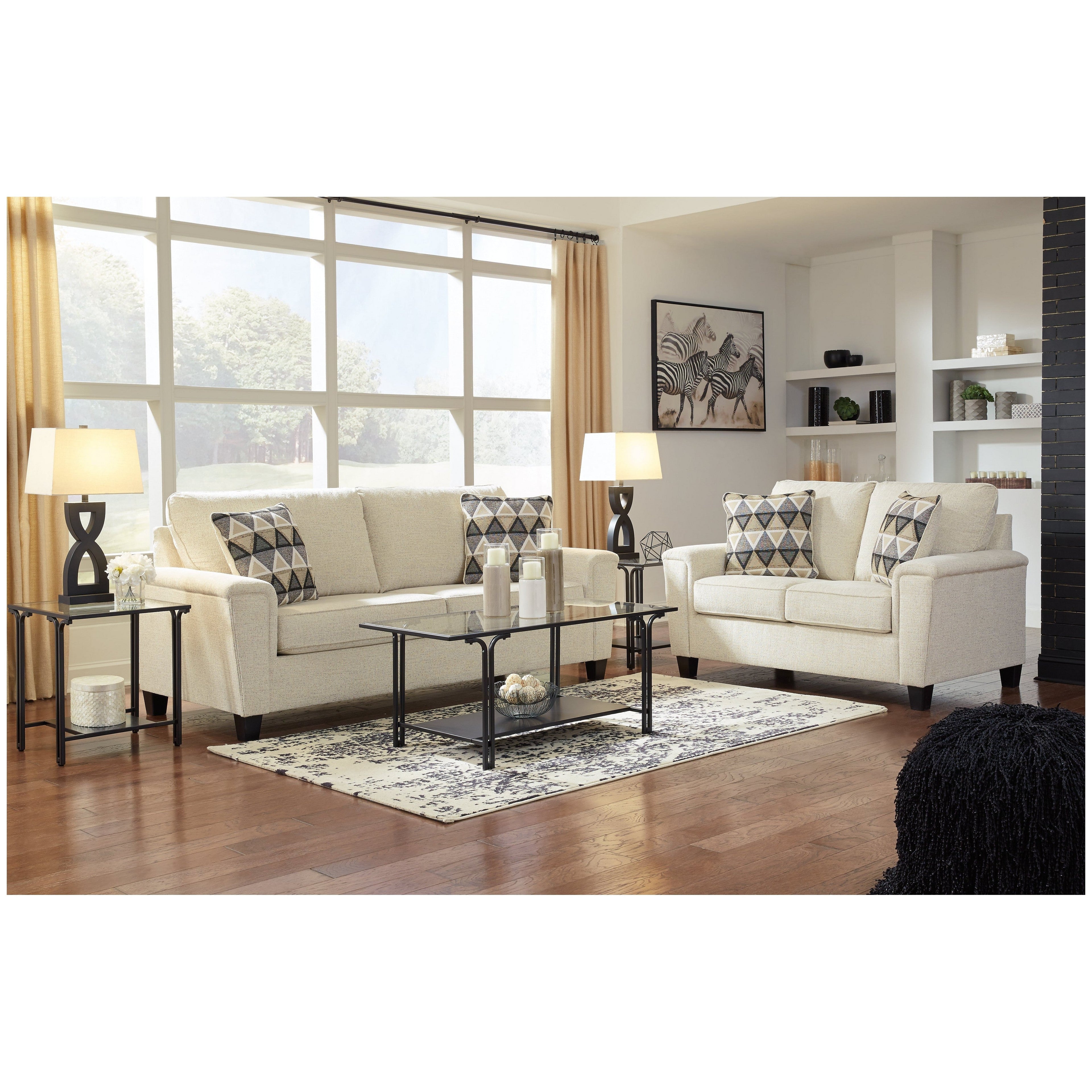 Abinger Sofa and Loveseat - Ash-83904U1 - Underkut