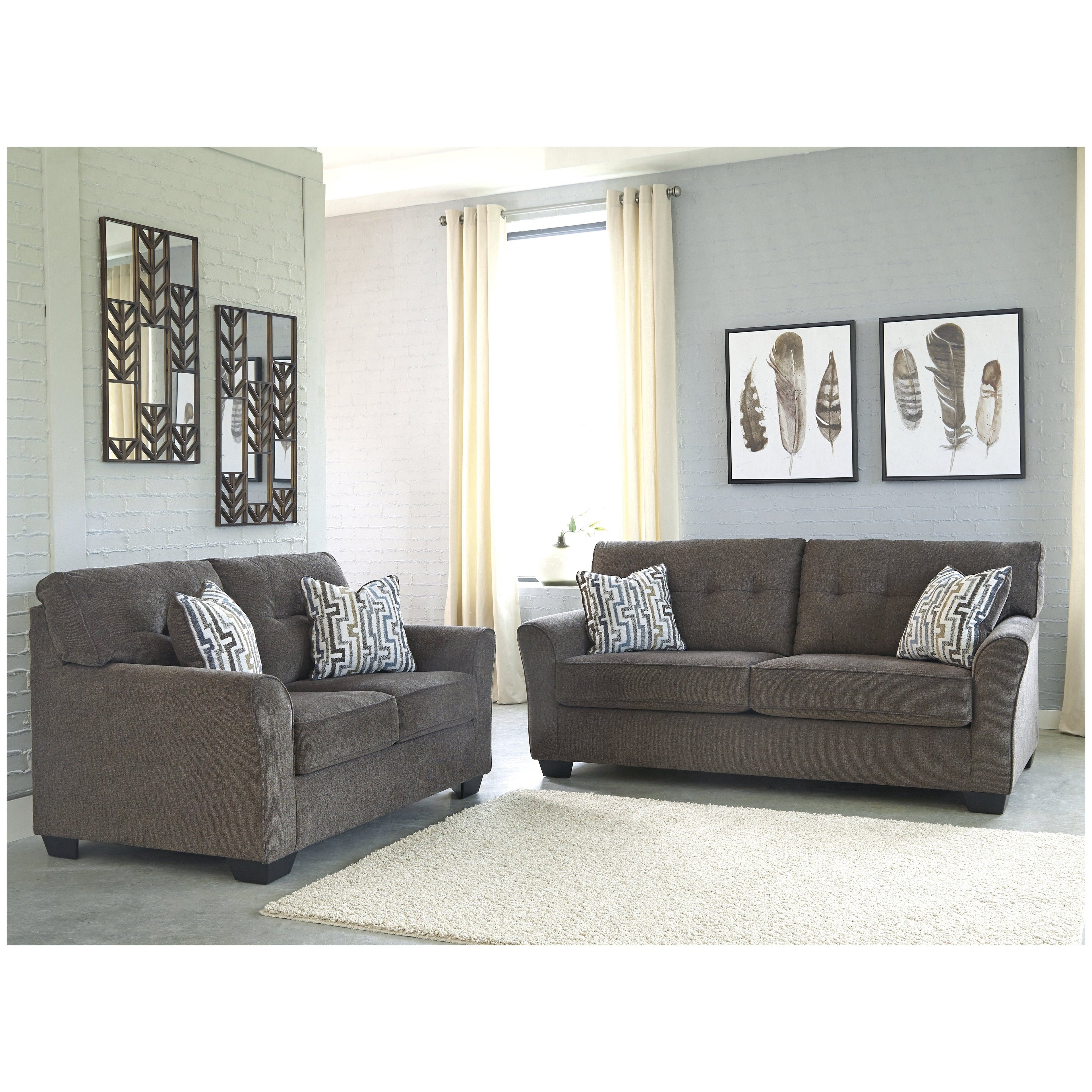 Alsen Sofa and Loveseat - Ash-73901U1 - Underkut