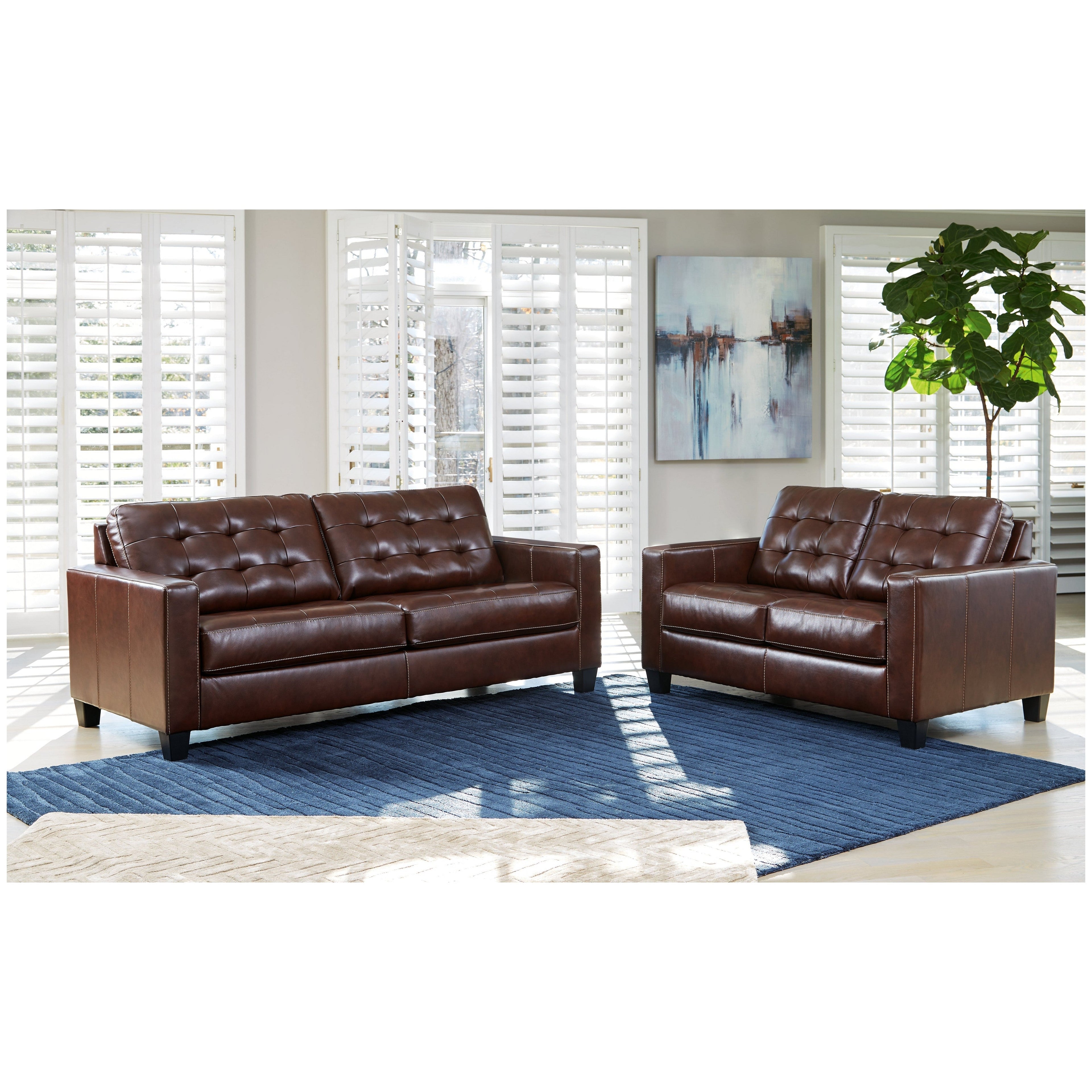 Altonbury Sofa and Loveseat - Ash-87504U1 - Underkut