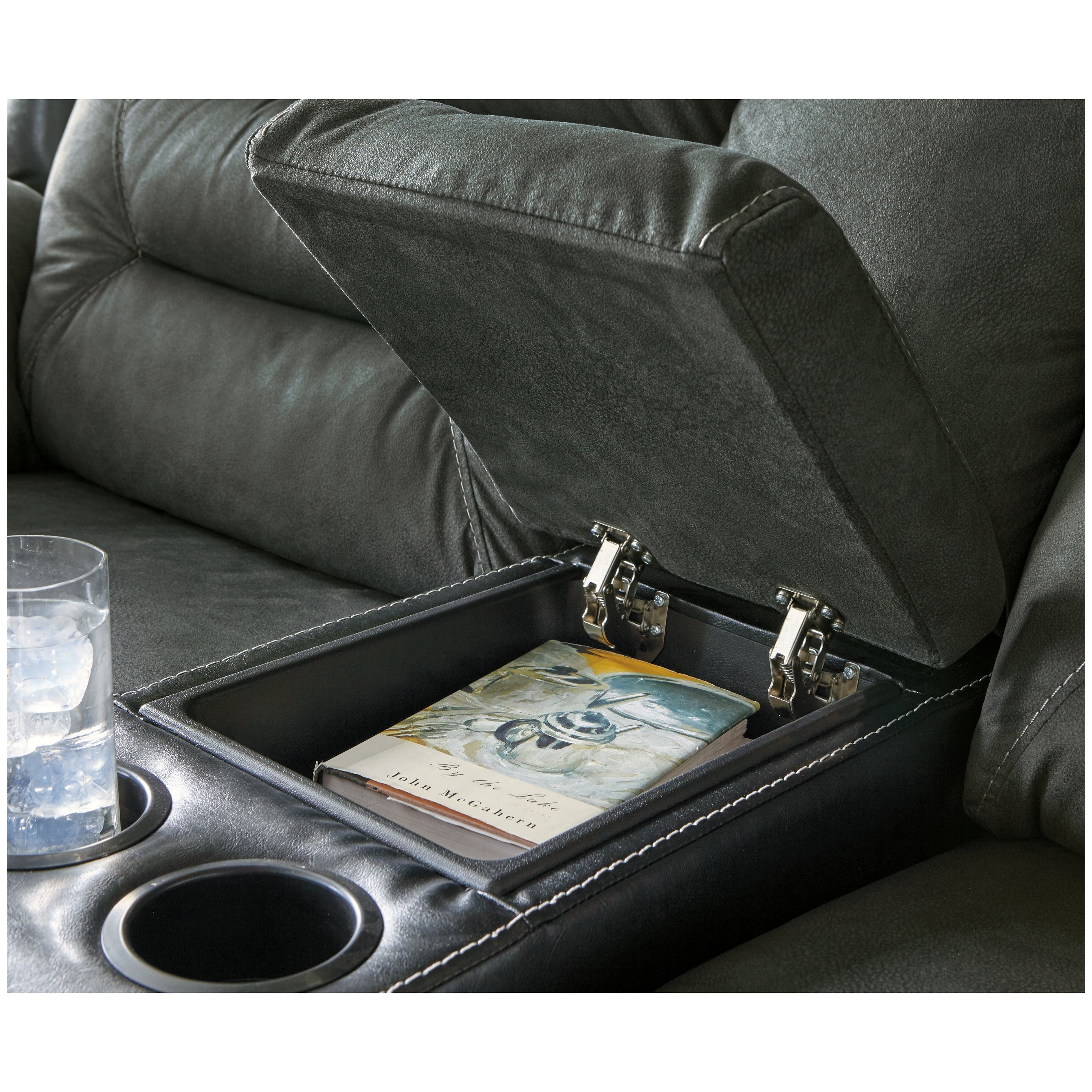 Earhart Reclining Loveseat with Console