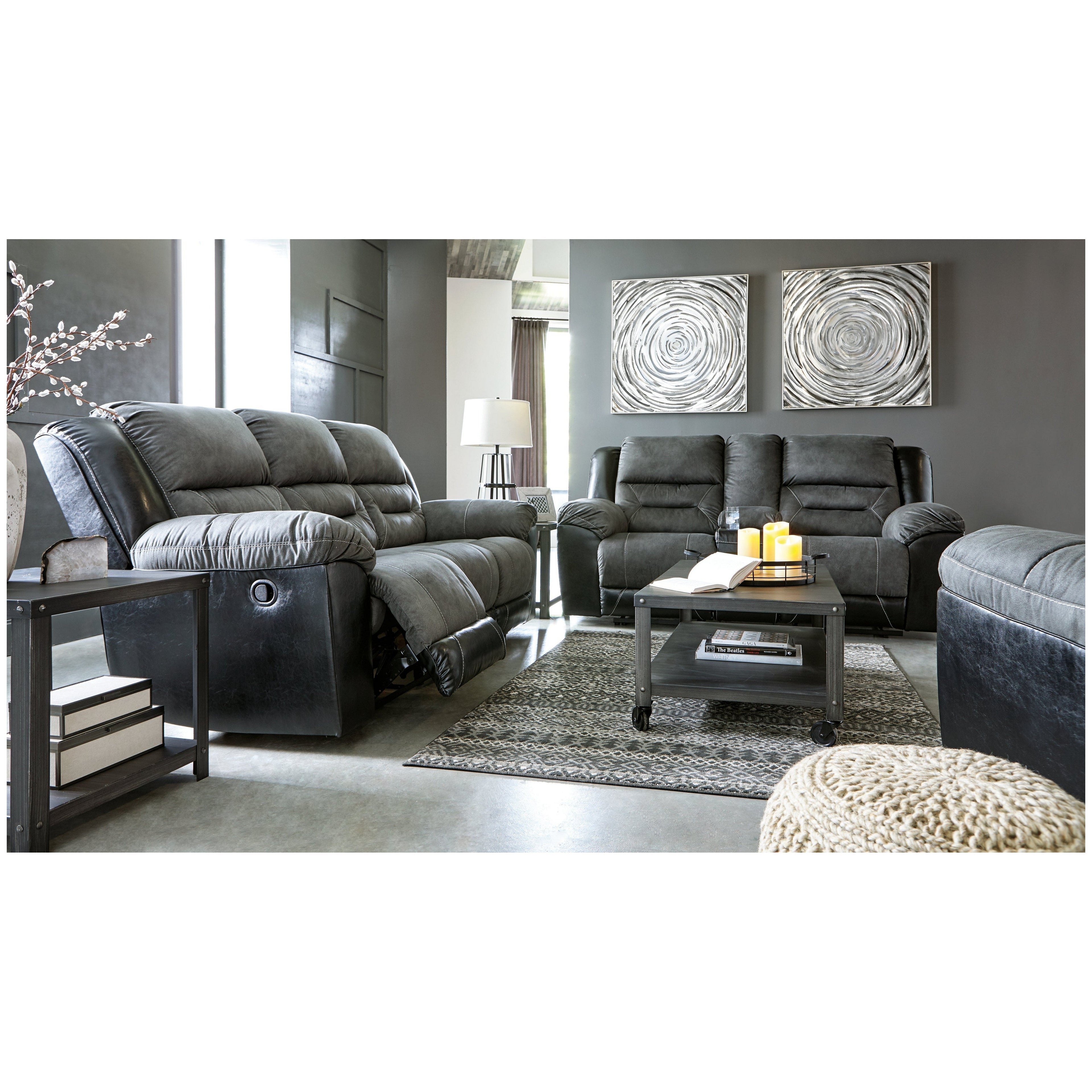 Earhart Reclining Loveseat with Console