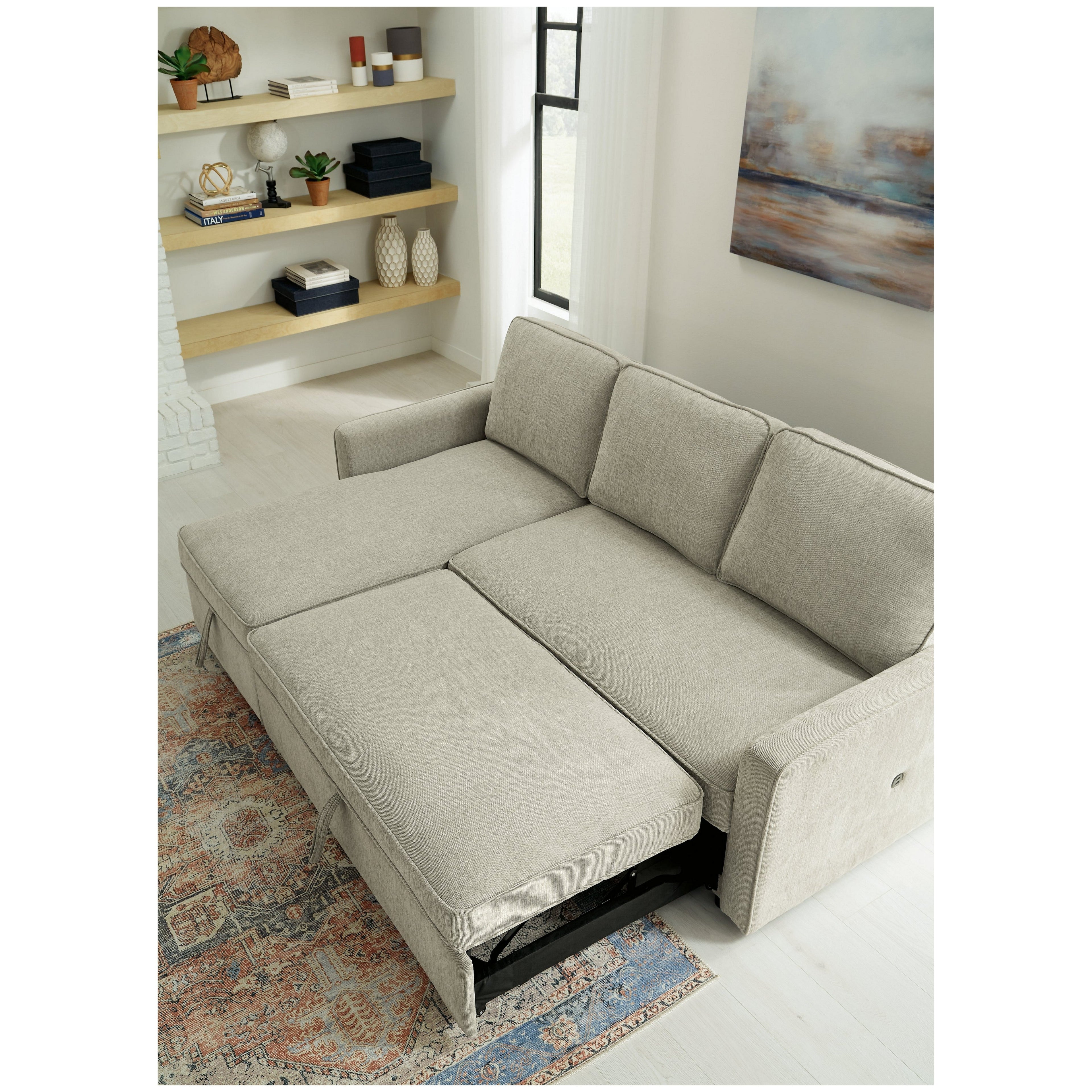 Kerle 2-Piece Sectional with Pop Up Bed