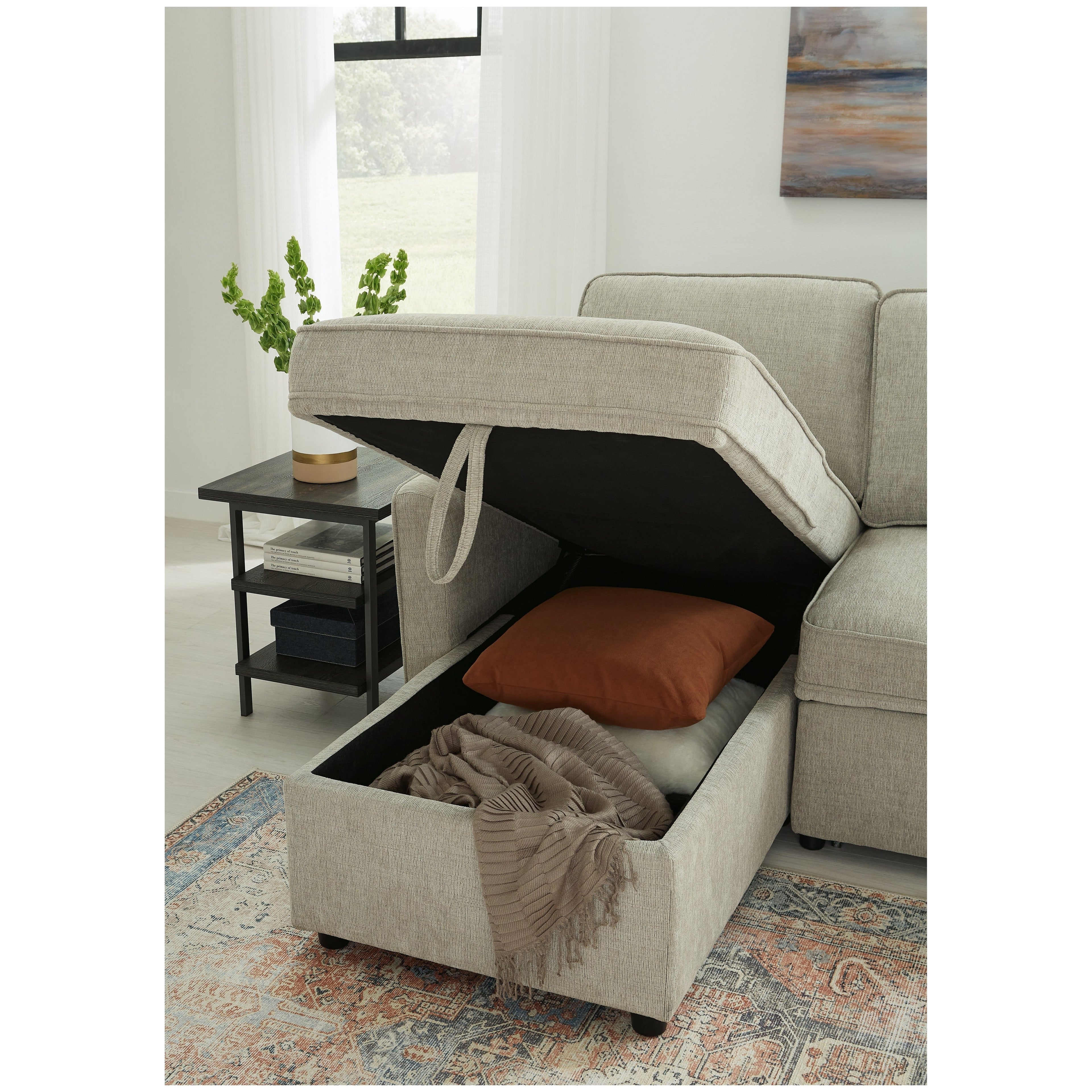 Kerle 2-Piece Sectional with Pop Up Bed