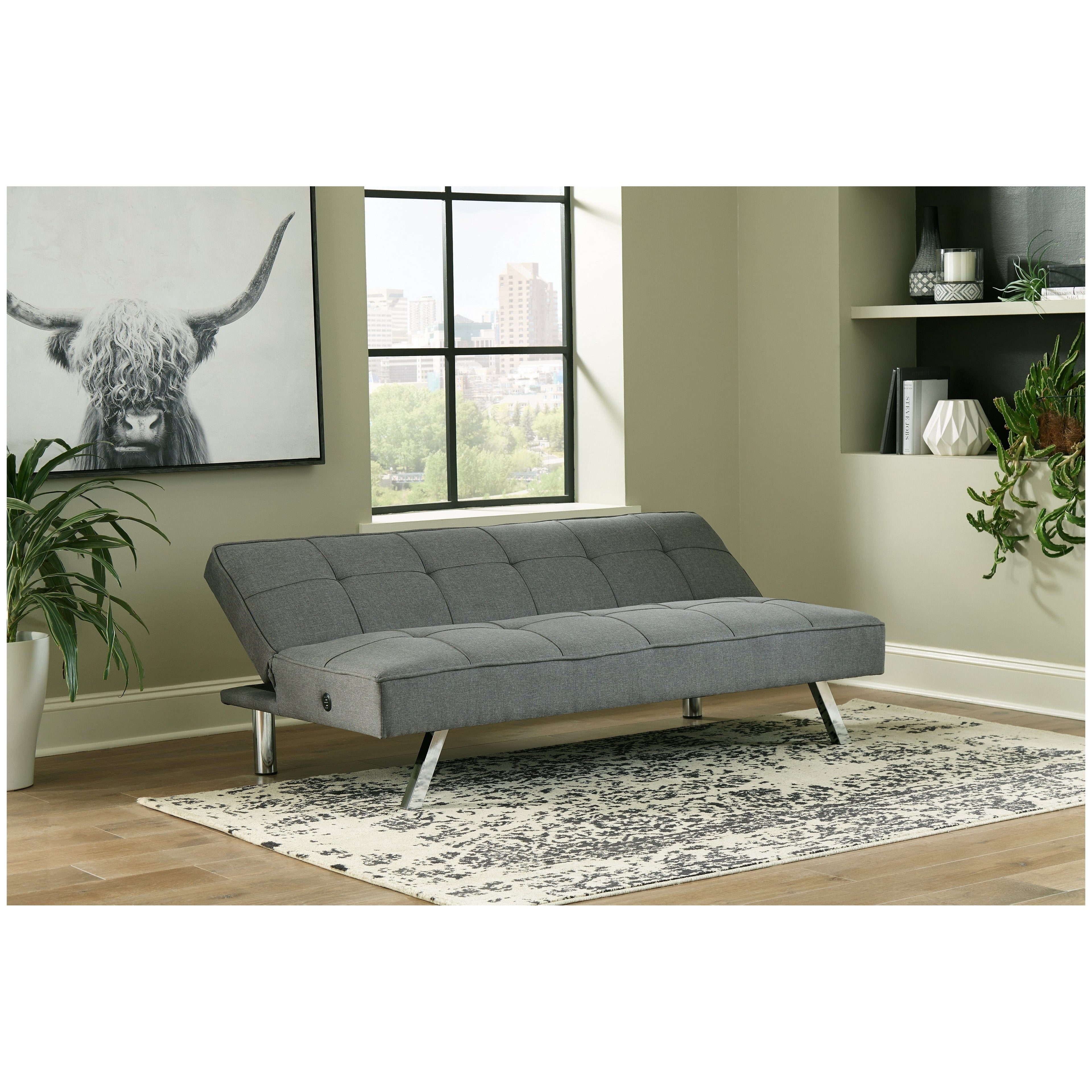 Santini Flip Flop Armless Sofa