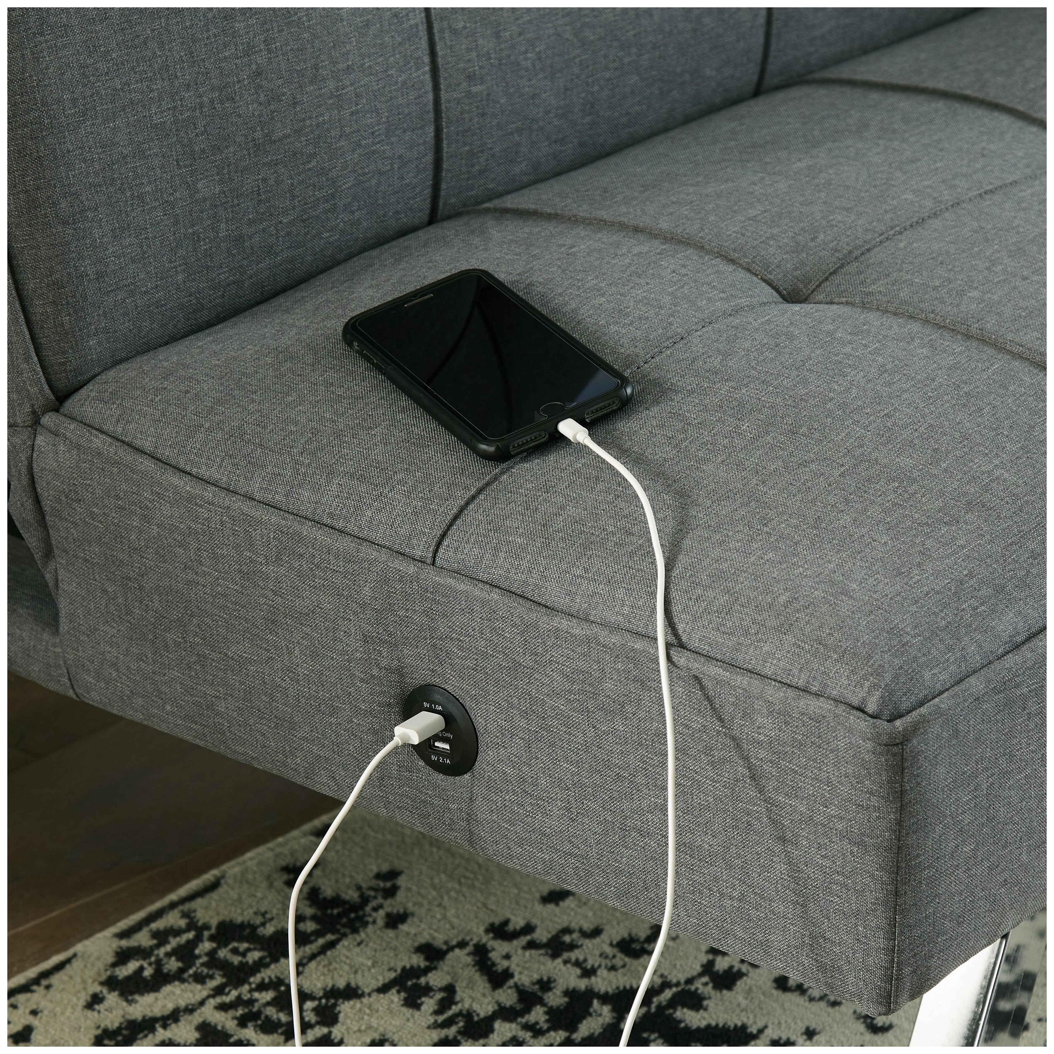 Santini Flip Flop Armless Sofa