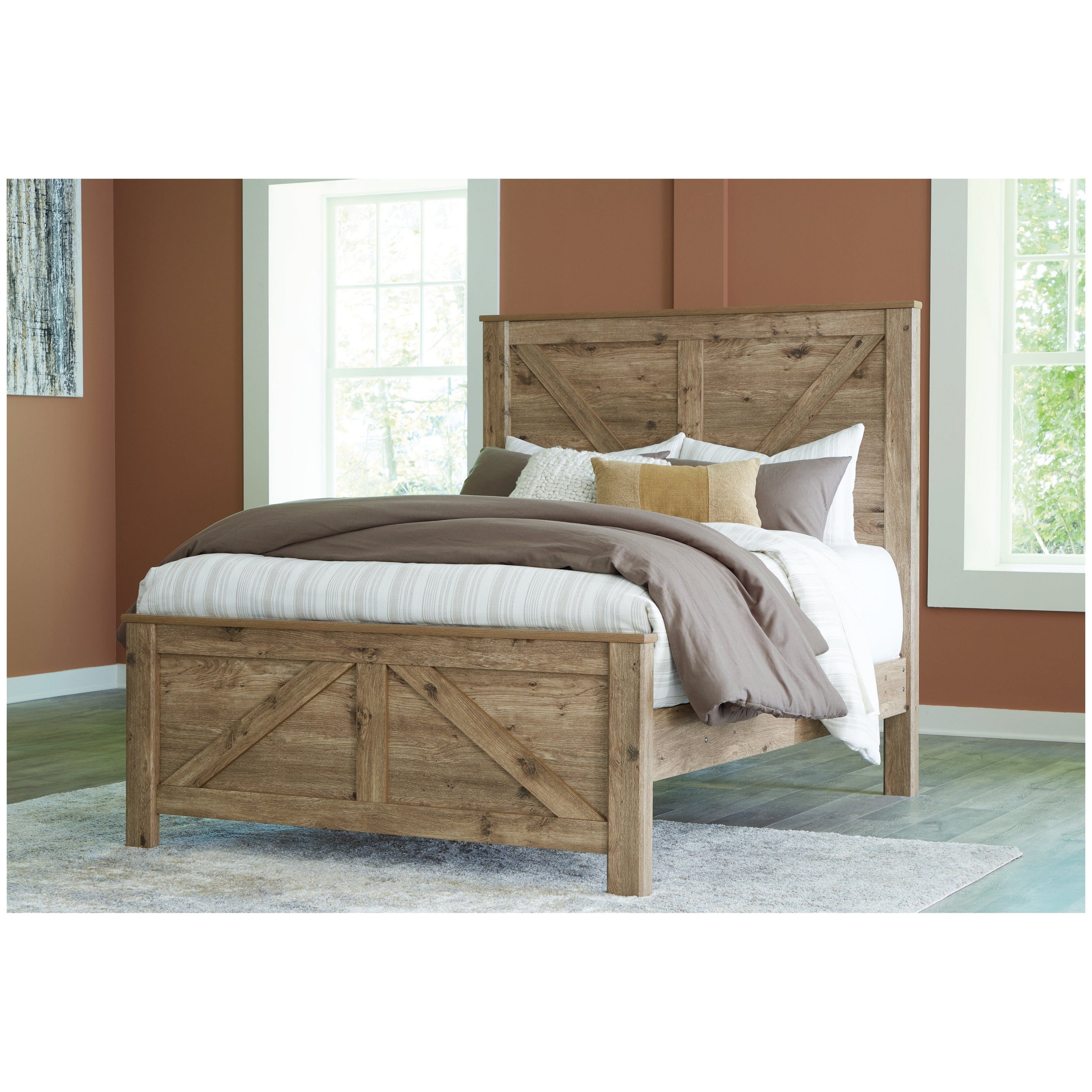 Shurlee Crossbuck Panel Bed