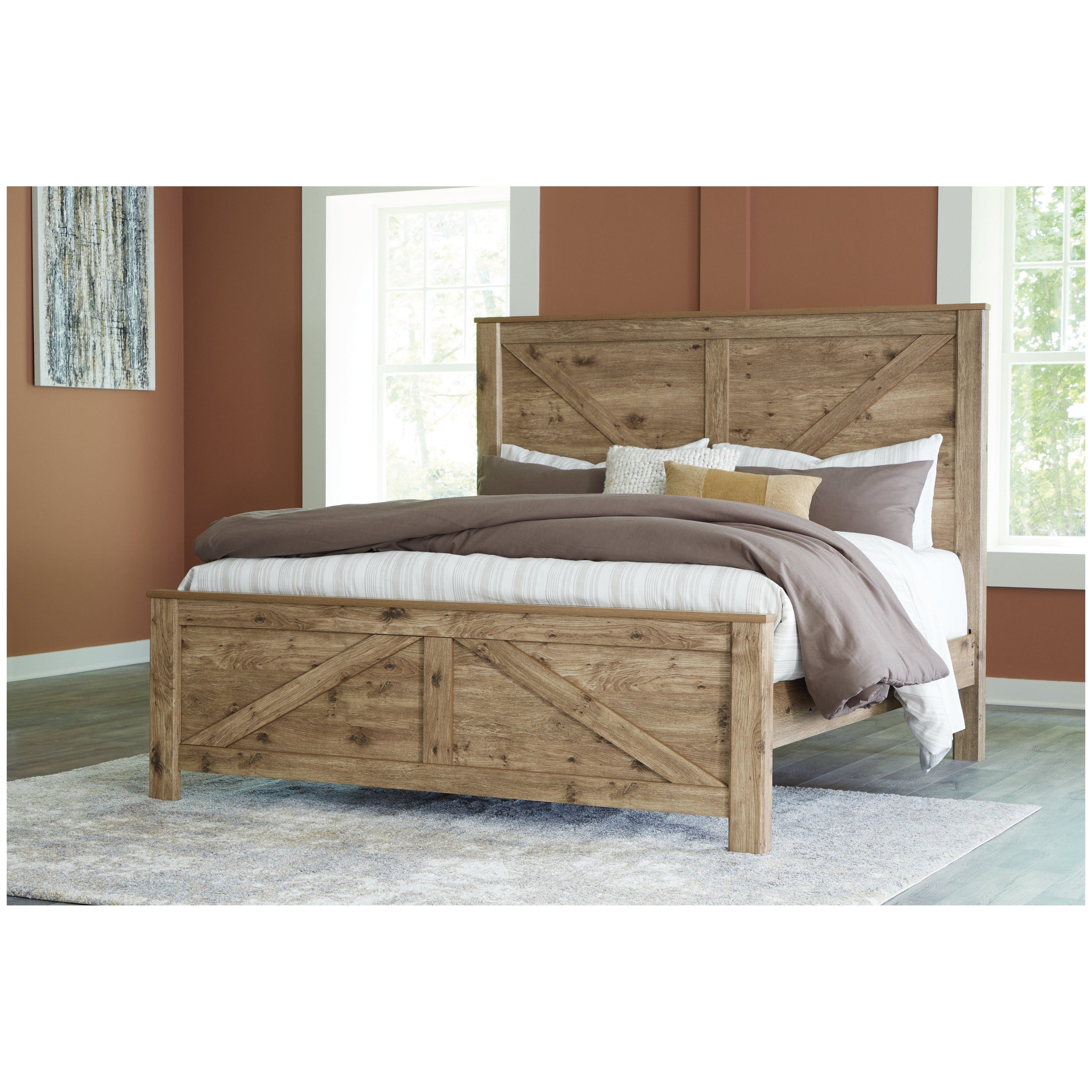 Shurlee Crossbuck Panel Bed