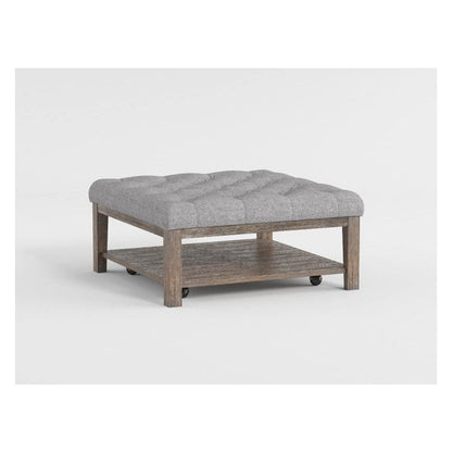 SQUARE CKTL TBL, FABRIC, GRAY 3630-01