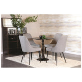 Oswego Round Bistro Dining Table Bronze 100063