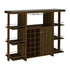 Diggs Bar Unit with Wine Bottle Storage Walnut 100439