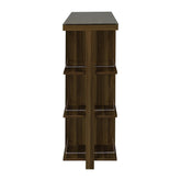 Diggs Bar Unit with Wine Bottle Storage Walnut 100439