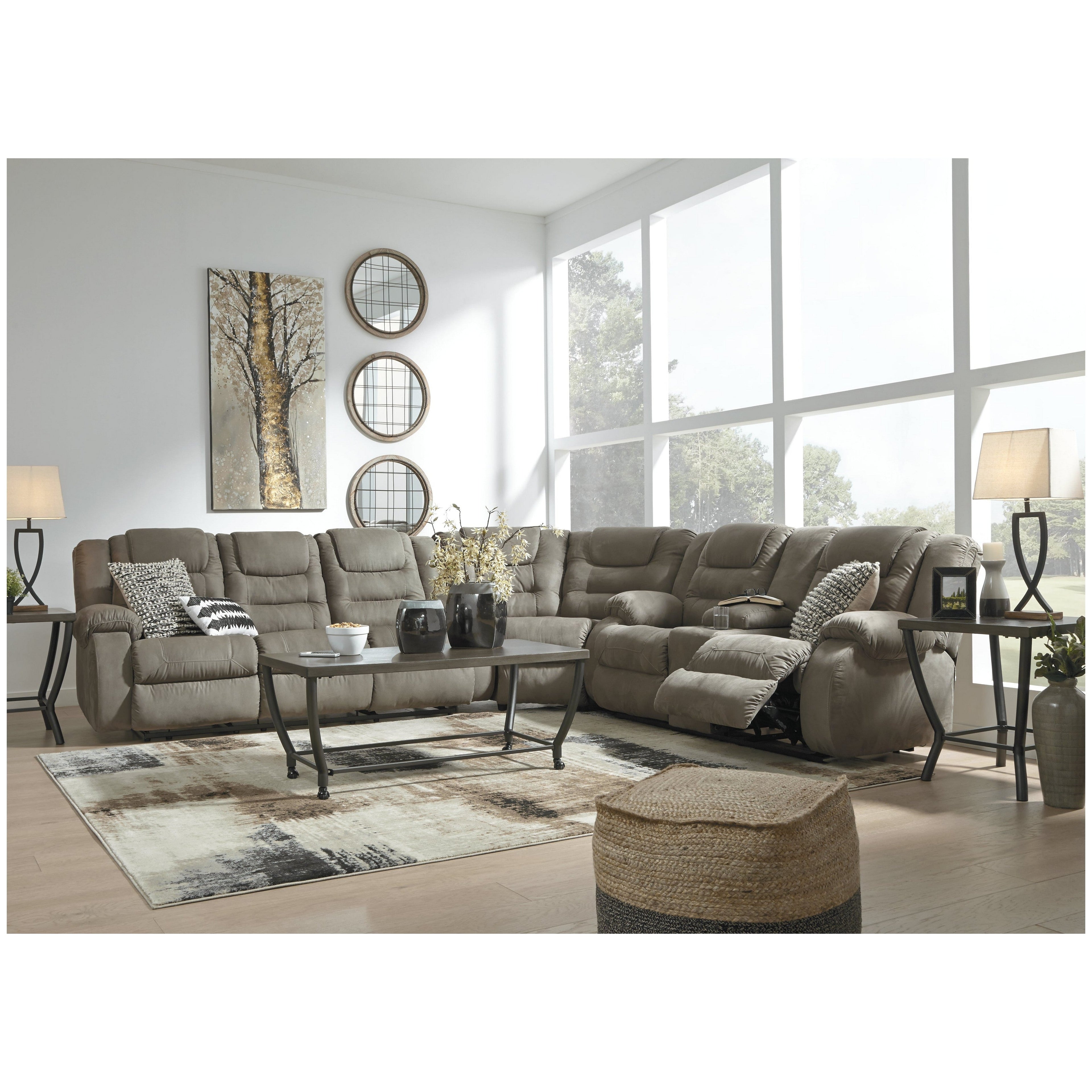 McCade Reclining Sofa Ash-1010488
