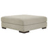 Lyndeboro Oversized Accent Ottoman Ash-1020108