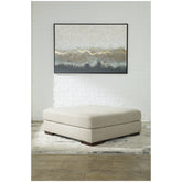 Lyndeboro Oversized Accent Ottoman Ash-1020108