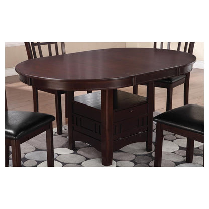 Lavon Dining Table with Storage Espresso 102671