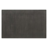 Dalila Rectangular Plank Top Dining Table Dark Grey 102721GRY