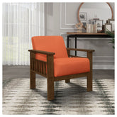 Accent chair with Storage Arms 1048RN-1